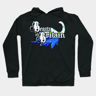 Beasts of Britain - 'Nessie Logo' (light blue) Hoodie